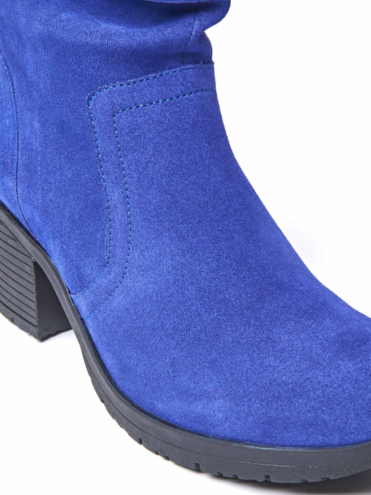 Black heeled suede ankle boots - TAYLOR 3 BLACK