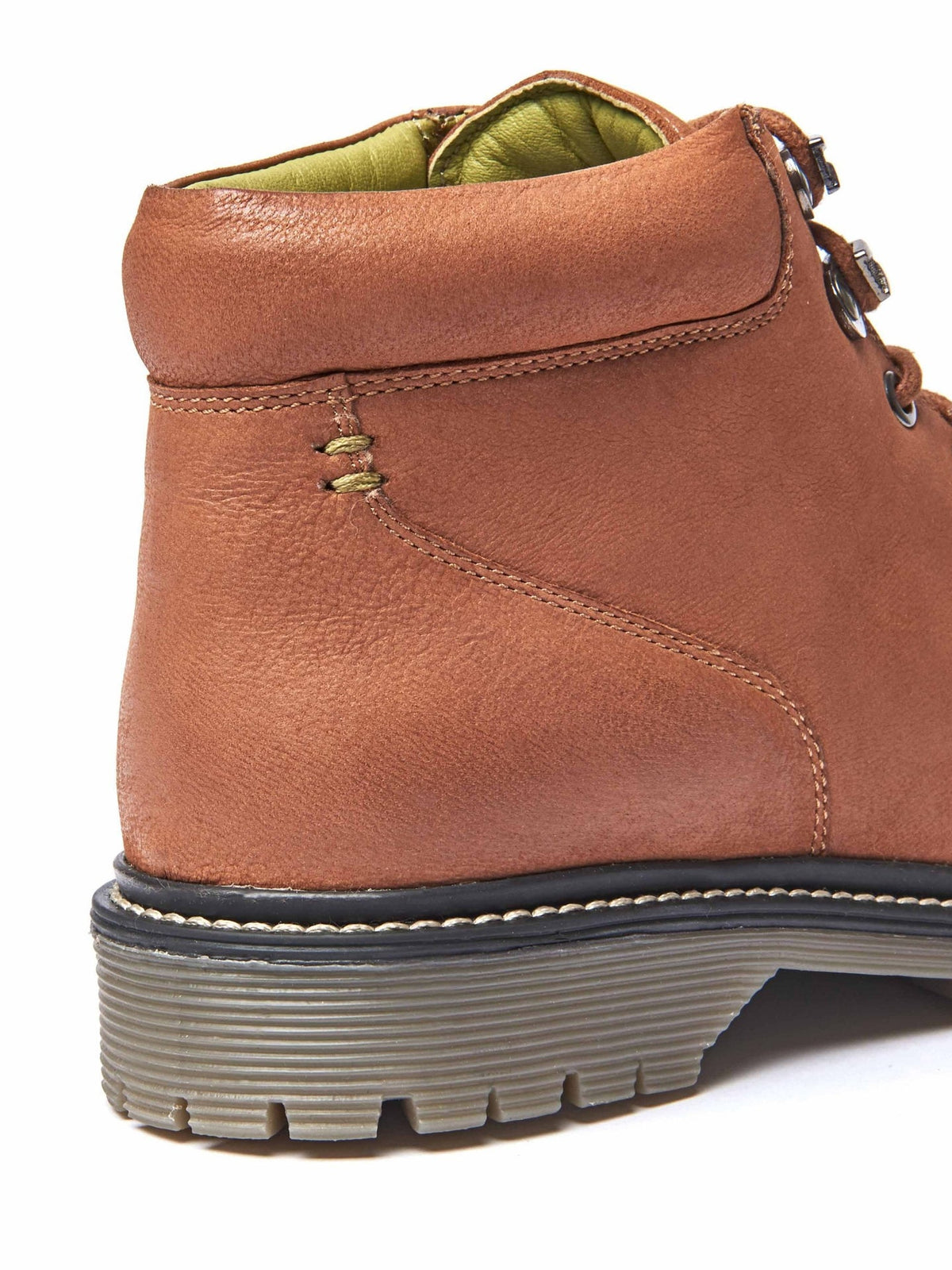 Brown ladies' hiker-style ankle boots - HARTE 2 TAN