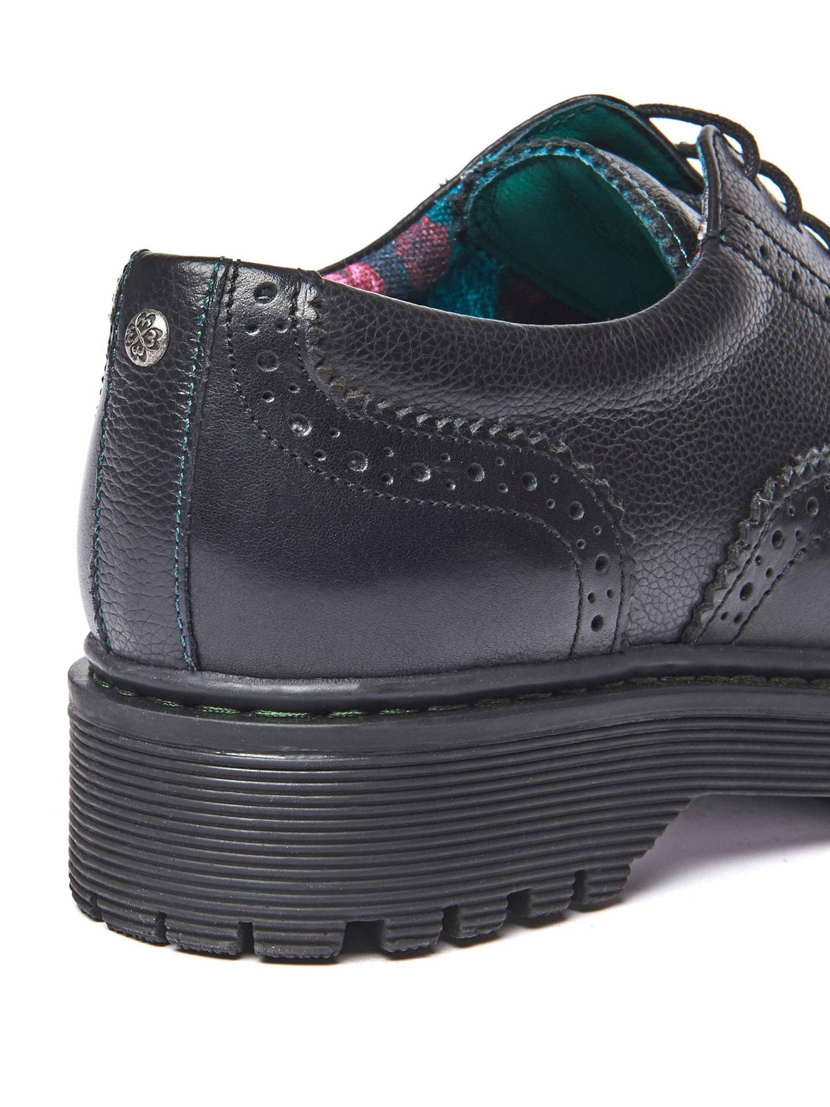 Black women's preppy brogues - ATASSI BLACK