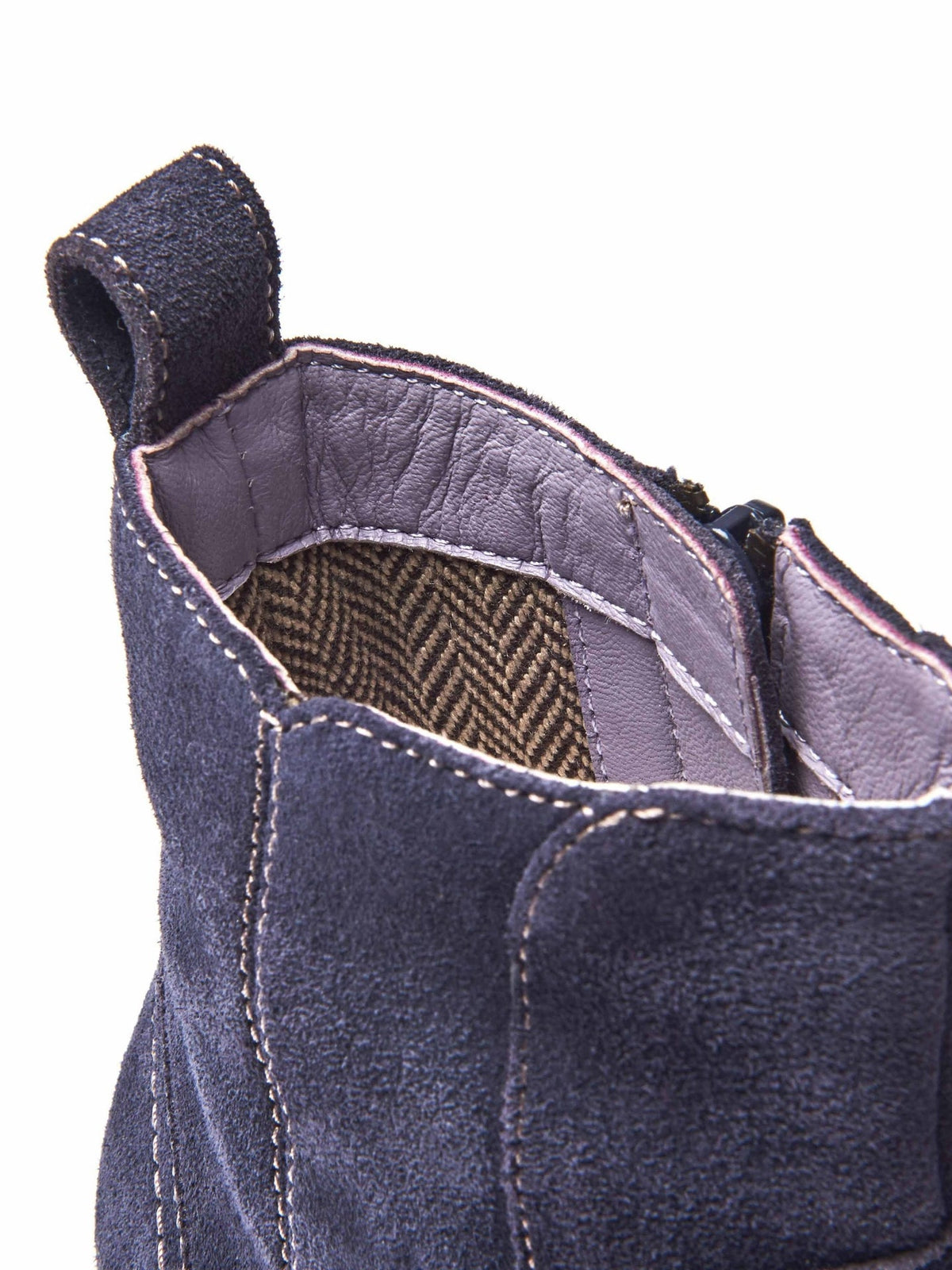 Blue western inspired heeled ankle boots - MORISOT DARK TEAL