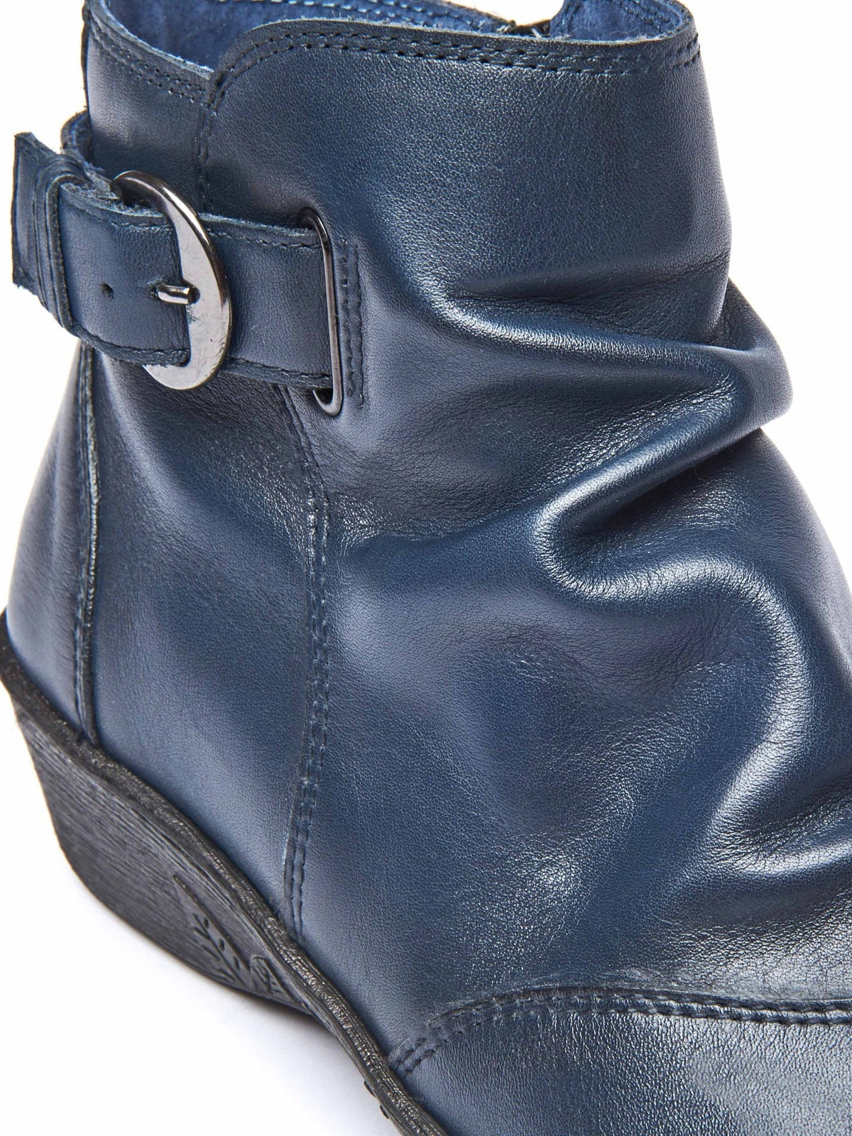 Purple slouchy ankle boots - BOURBON 2 ROYAL PURPLE