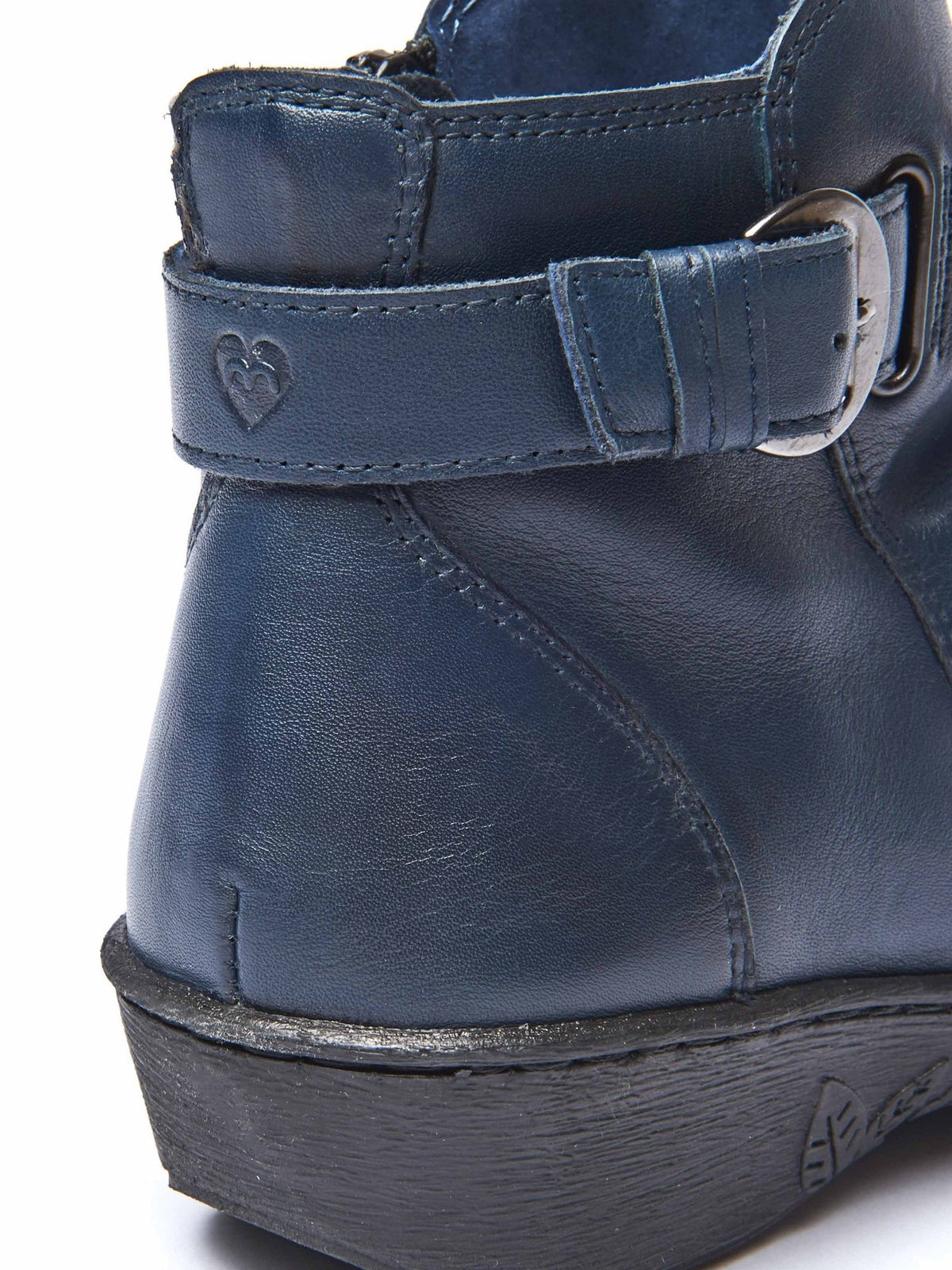 Purple slouchy ankle boots - BOURBON 2 ROYAL PURPLE