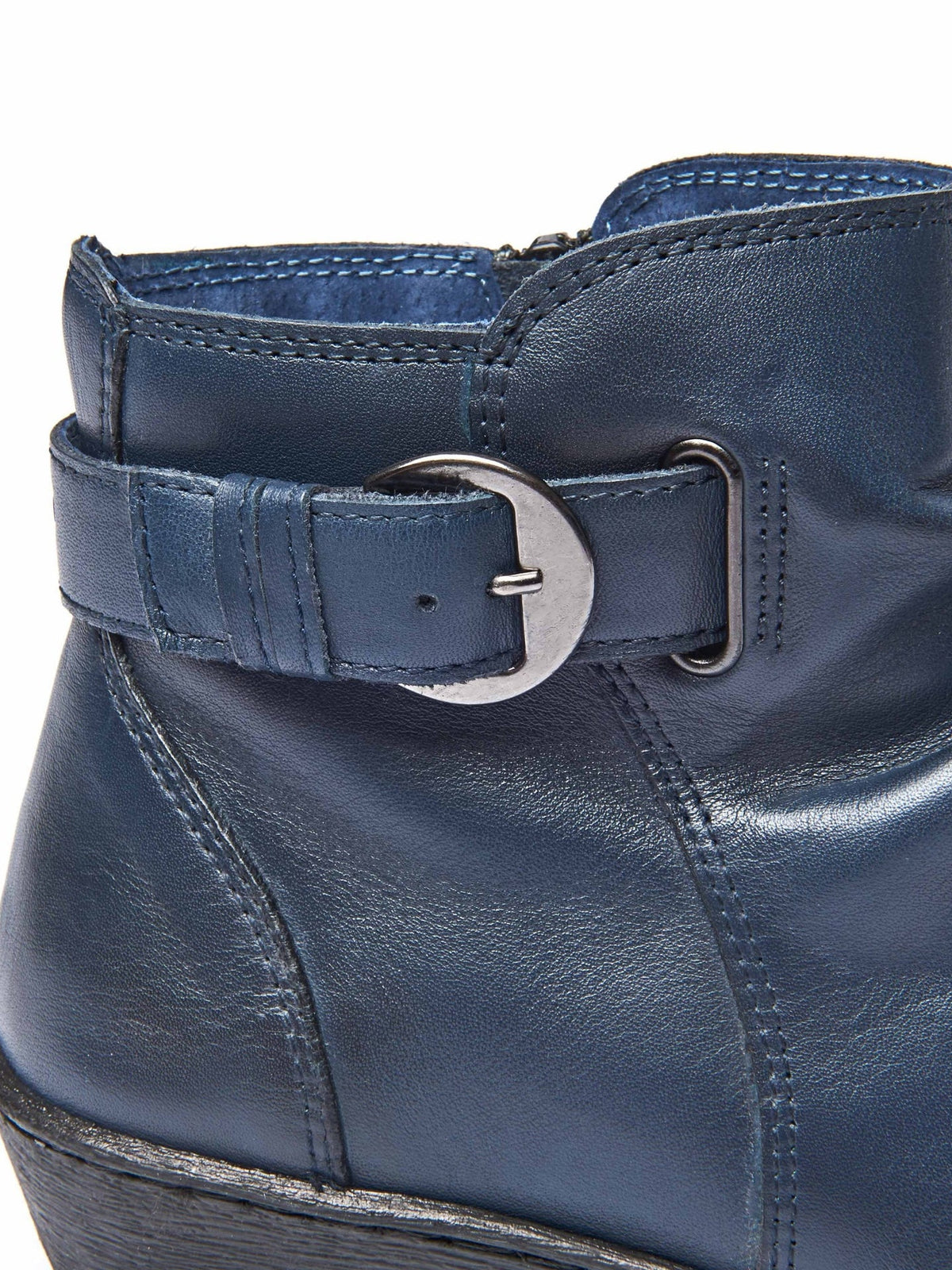 Purple slouchy ankle boots - BOURBON 2 ROYAL PURPLE