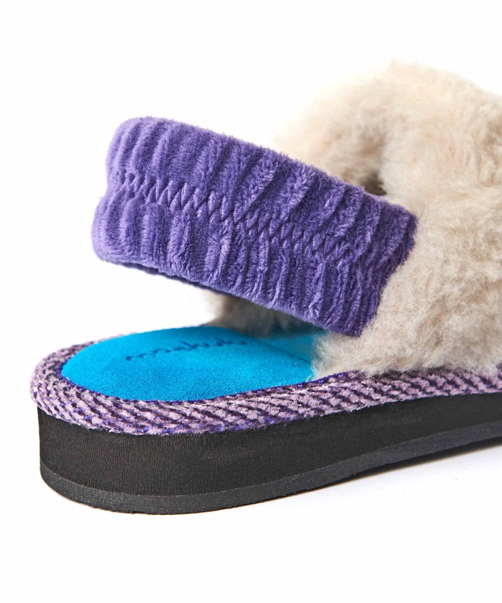 Green kids spotty mule slippers - MINI MALIA MATCHA GREEN