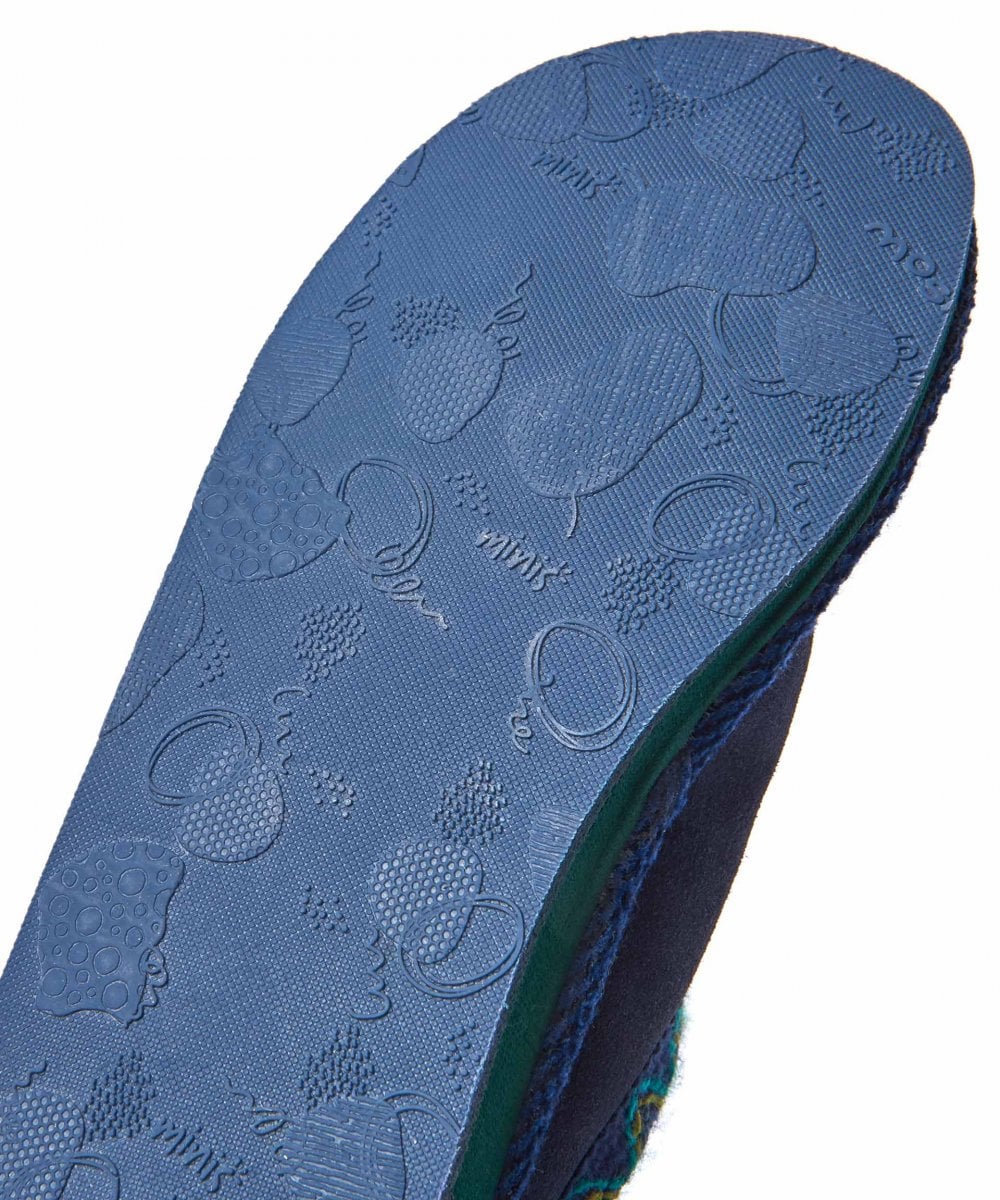 Purple kids Turkish mule slippers - MINI ALASKA PURPLE