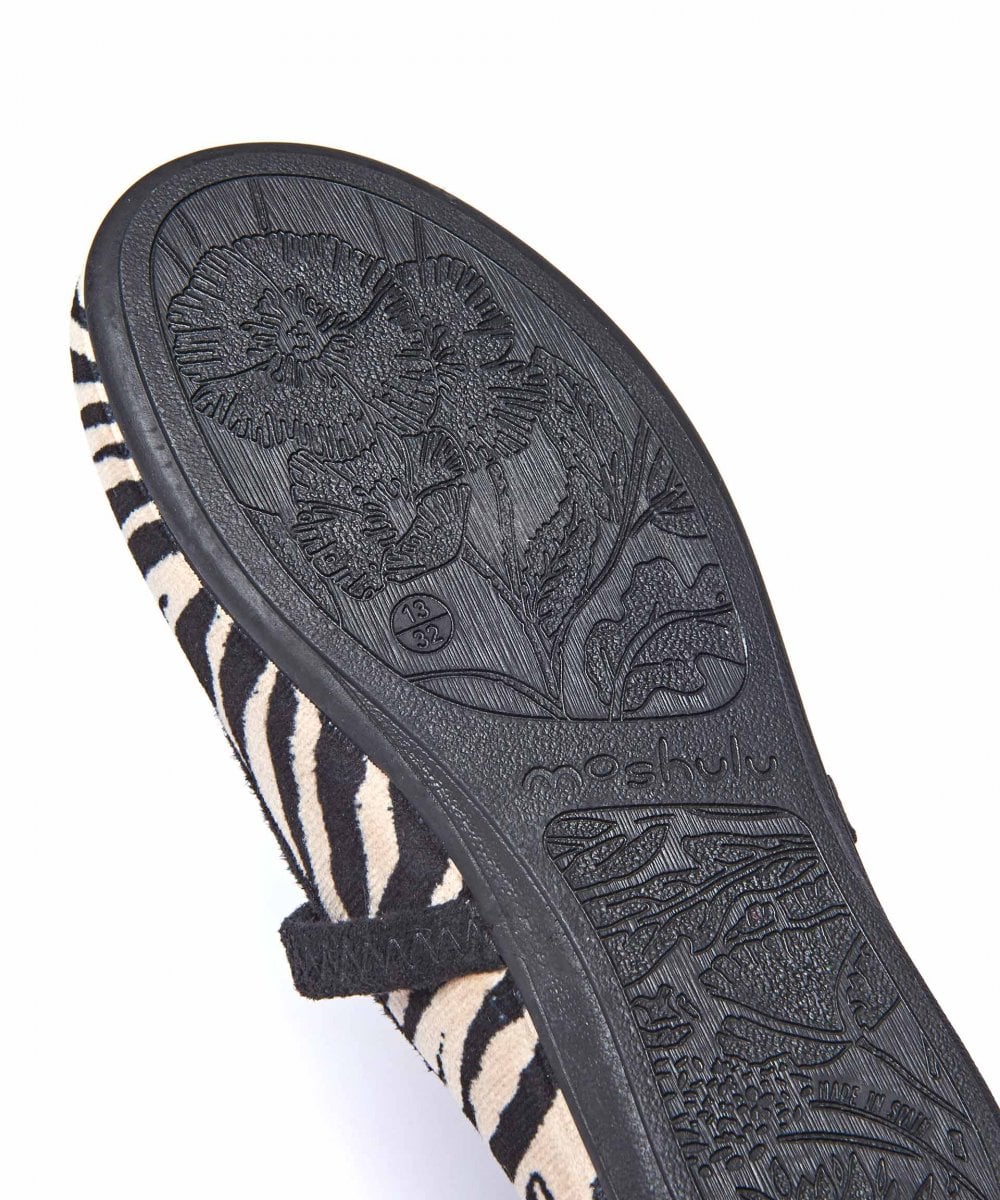 Neutral / Brown kids animal patterned slippers - MINI LEONA LEOPARD