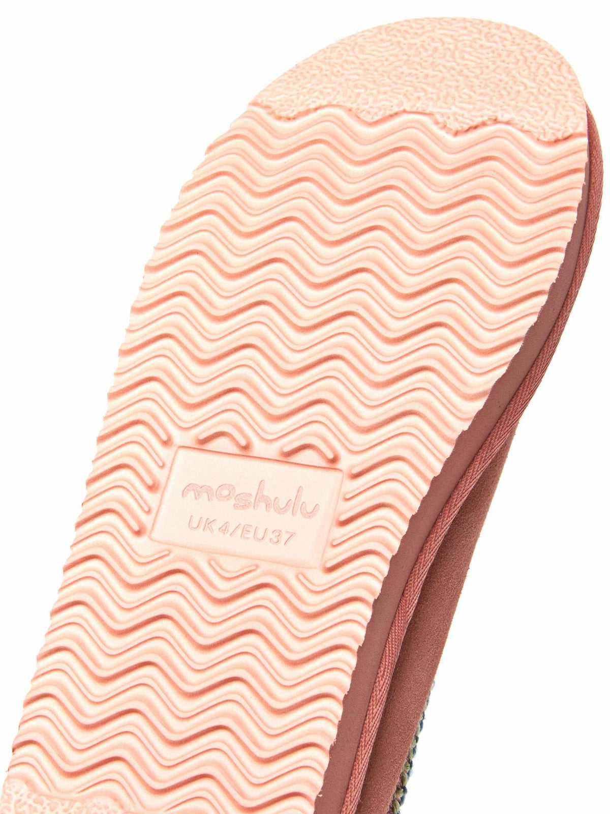 Orange scandi style sheepskin slippers - KIMOTO MANGO SORBET