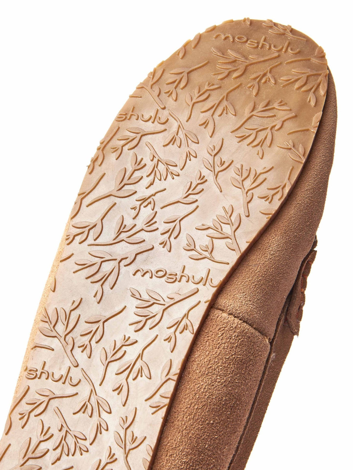Purple suede moccasin sheepskin slippers - JOCUND HYACINTH PURPLE