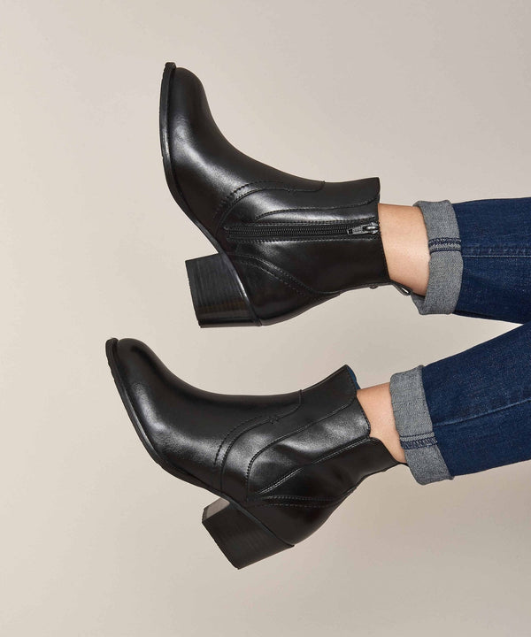 MORISOT LEATHER BLACK