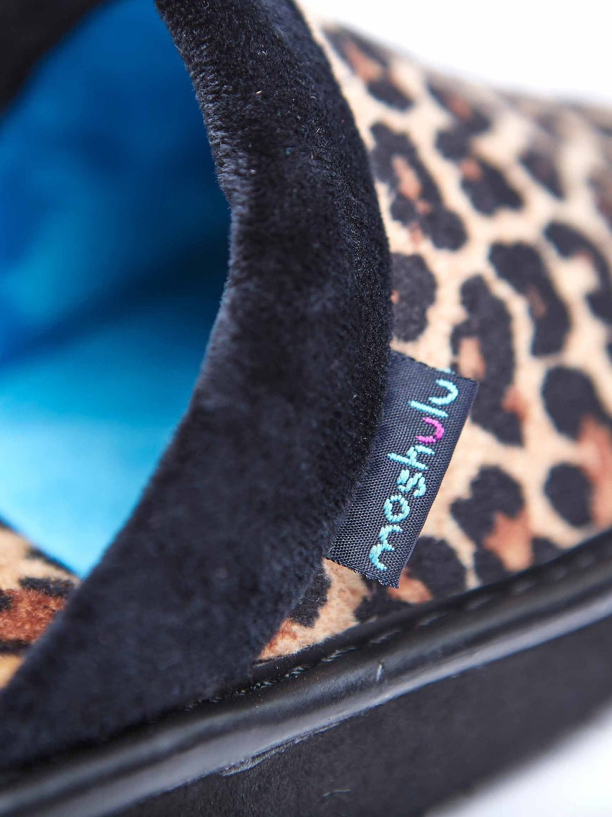Animal print mule slippers - BABA LEOPARD
