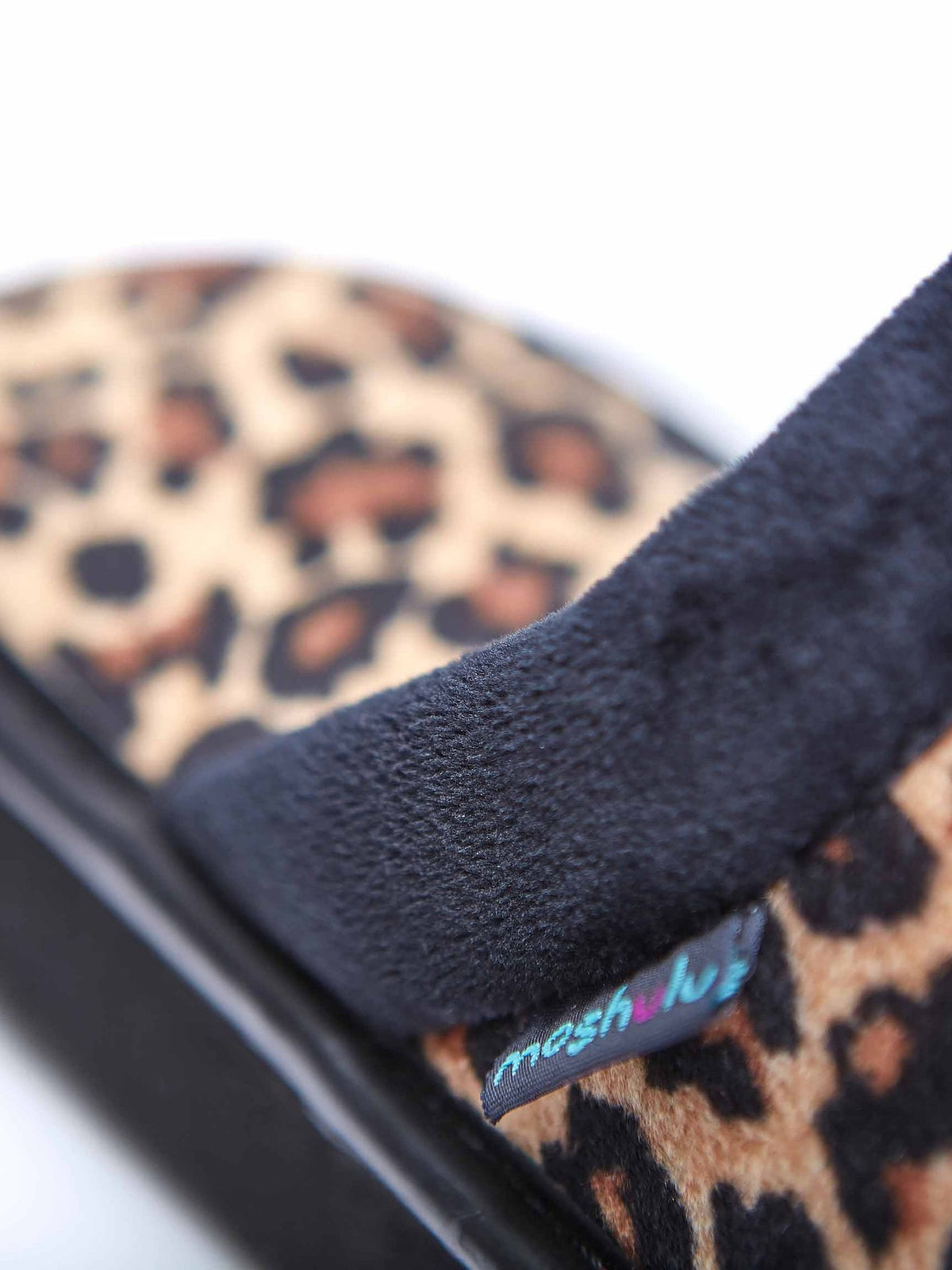 Animal print mule slippers - BABA LEOPARD