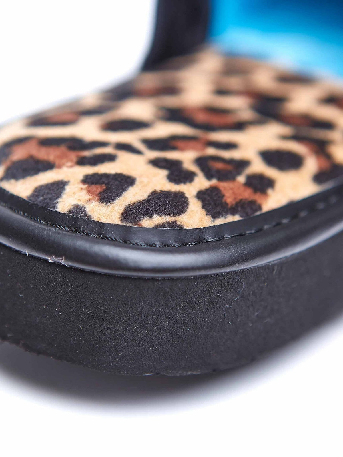 Animal print mule slippers - BABA LEOPARD