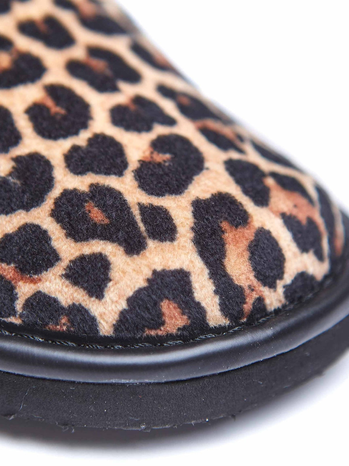 Animal print mule slippers - BABA LEOPARD