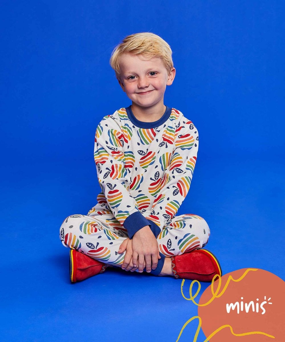 Red kids Turkish mule slippers - MINI ALASKA RED