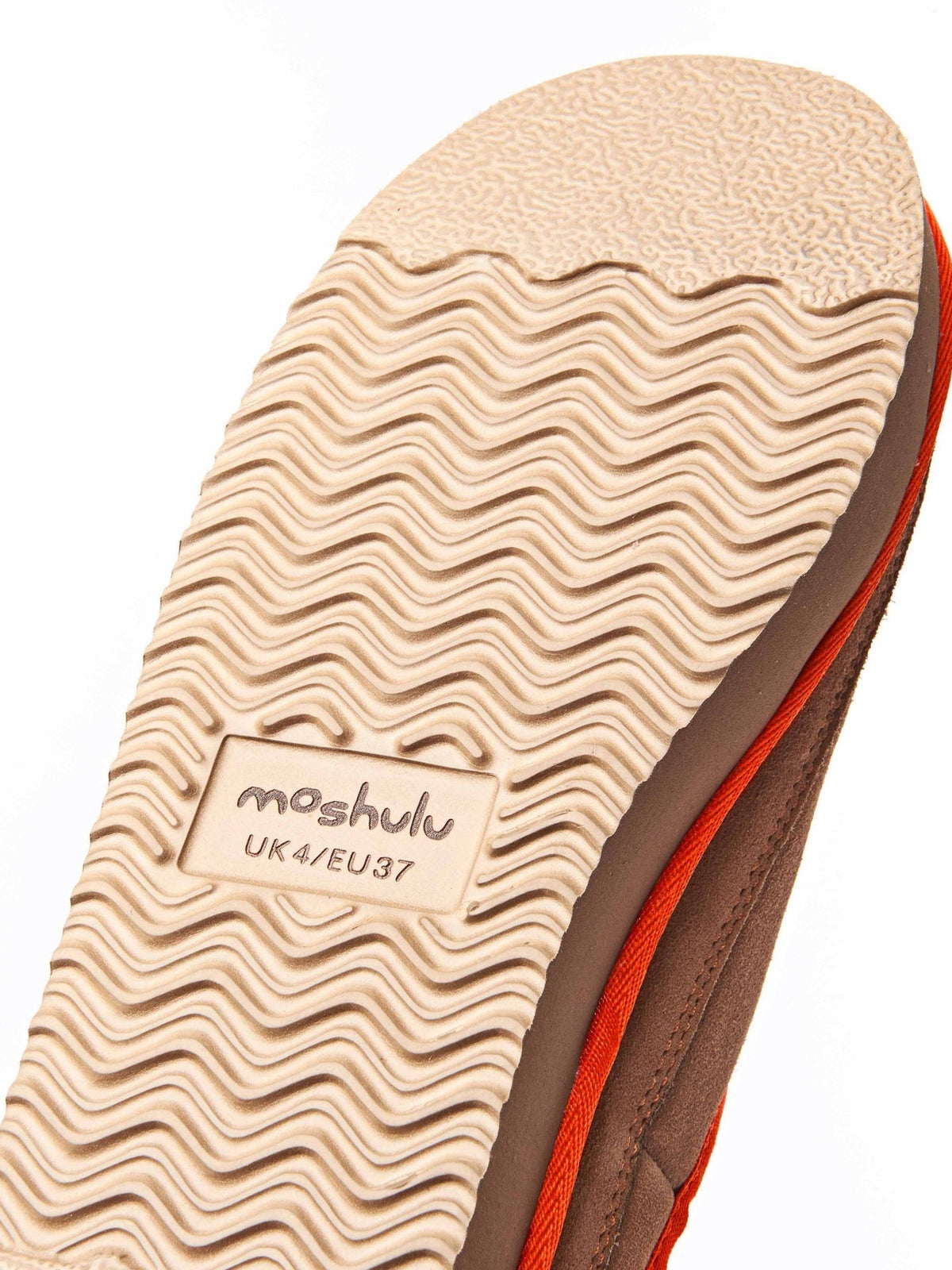 Brown sheepskin lined chunky mule slippers - JOLLITY TAN