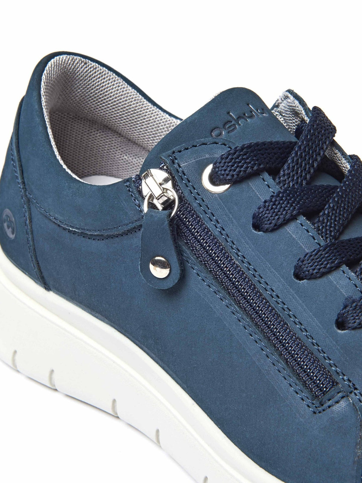 Blue casual lightweight trainers - KENSEY INDIGO NUBUCK