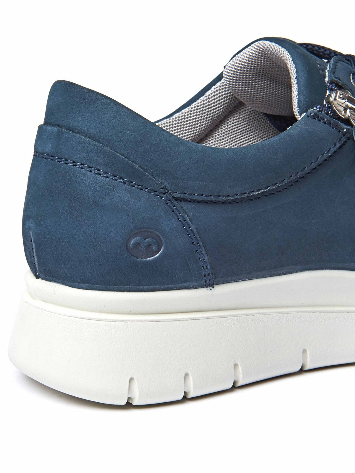 Blue casual lightweight trainers - KENSEY INDIGO NUBUCK