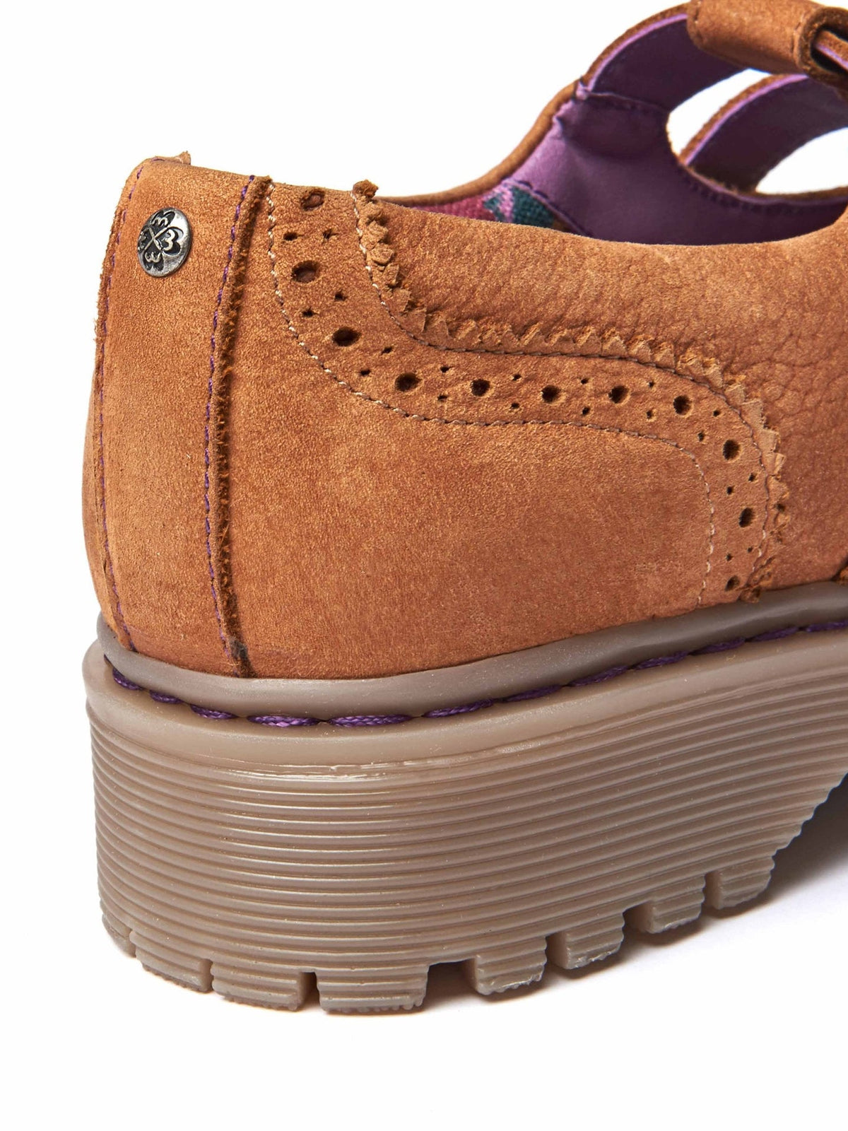 Brown chunky Mary Jane shoes - CALTHIA TAN