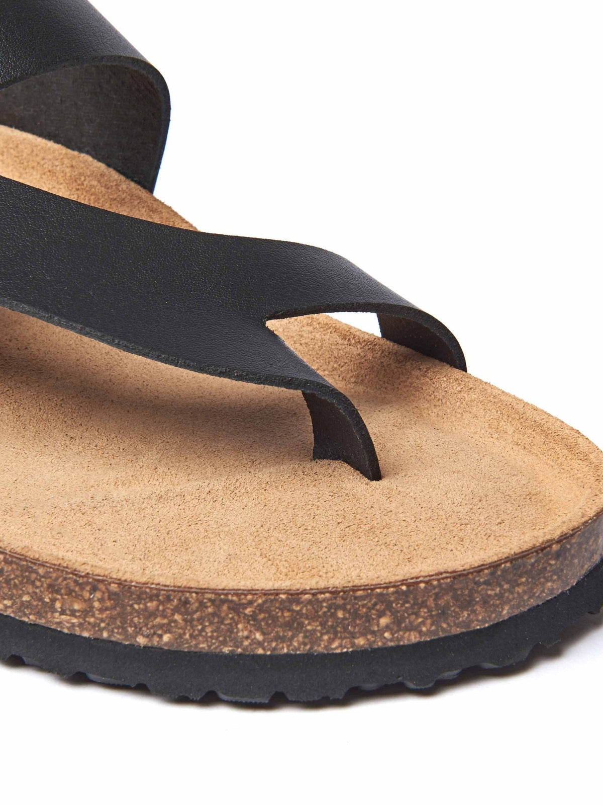 Multi toe-post cork footbed sandals - WILMA 2 RETRO GEO PRINT