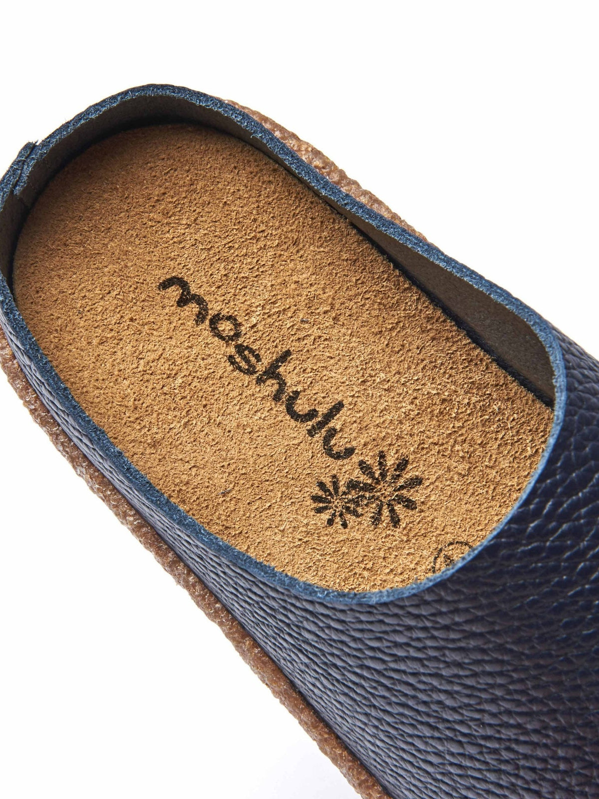 Green extra cushioned leather clogs - PEVENSEY CHARTREUSE