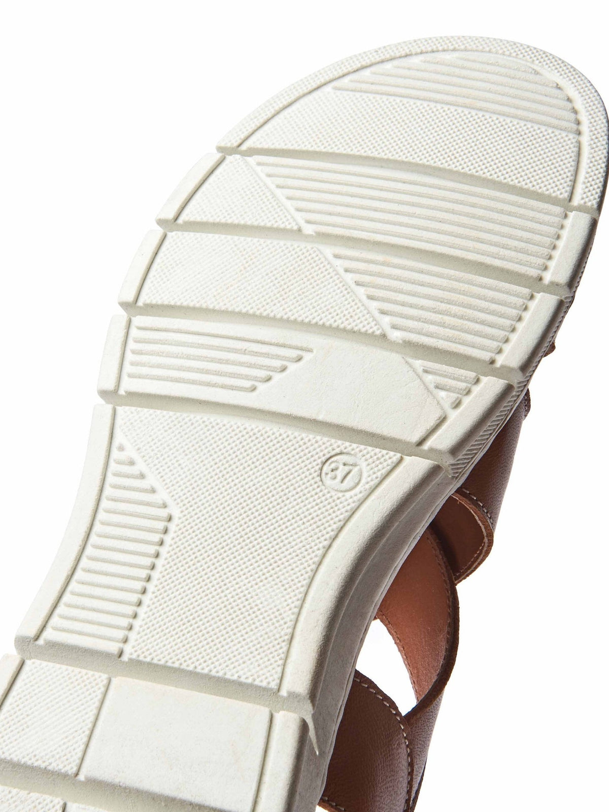 Multi / Metallic Leather cross-over sandals - WHITBY METALLIC MULTI