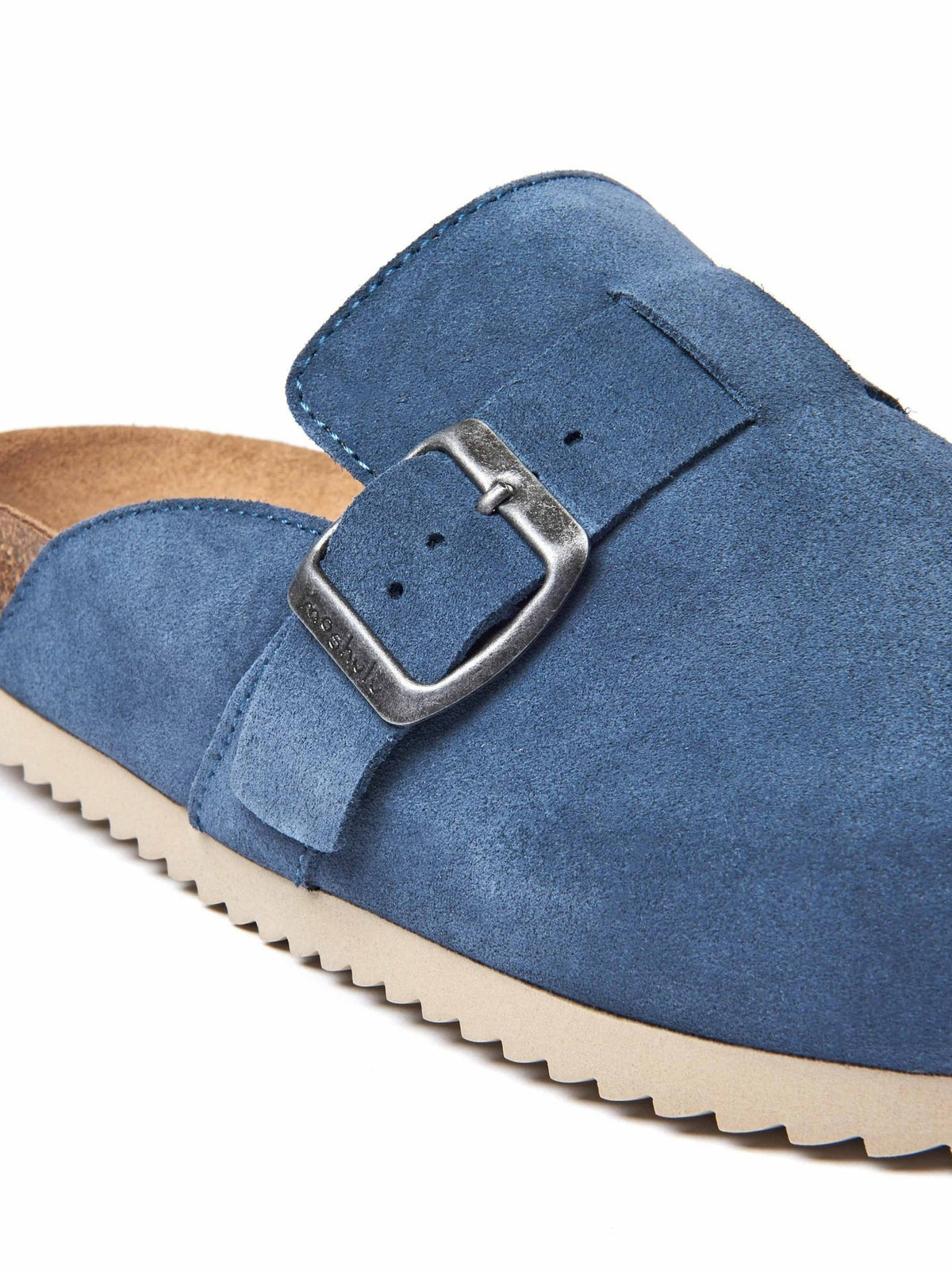 Neutral suede cork footbed clogs - TULIPA 2 WHEAT BOLD FLORAL