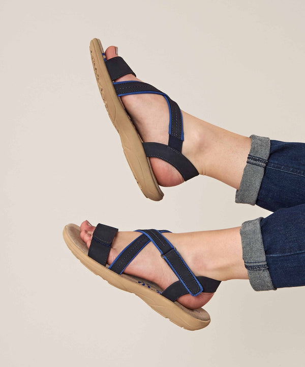 OUSE INDIGO NUBUCK