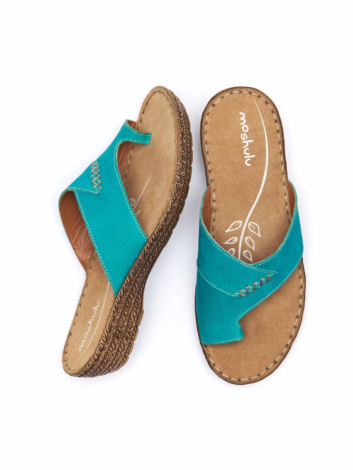 Blue SEVILLE NUBUCK - SEVILLE NUBUCK TEAL SEA