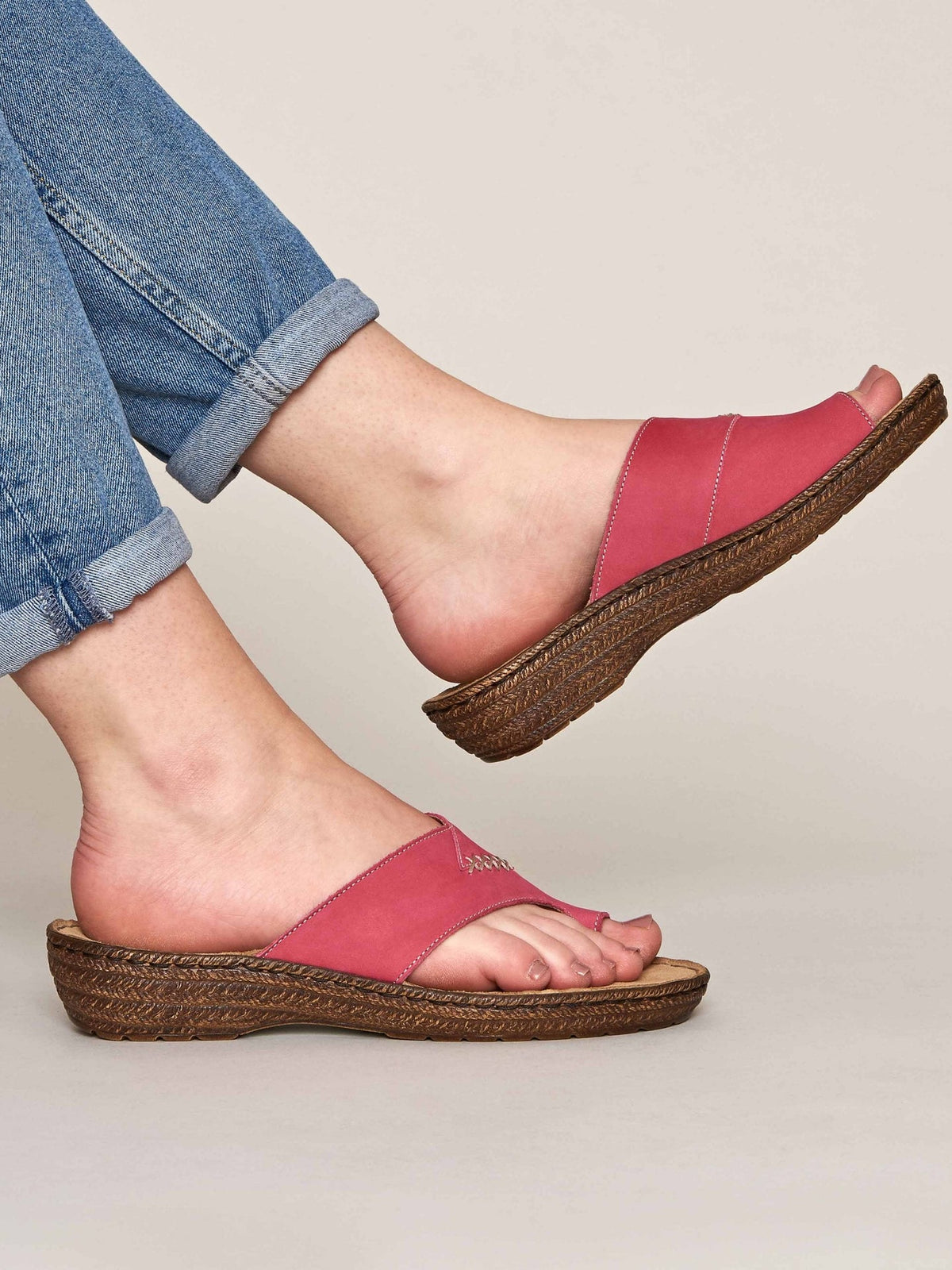 Pink / Red SEVILLE NUBUCK - SEVILLE NUBUCK PARADISE PINK