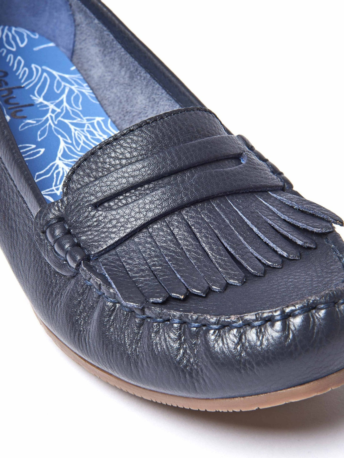 Pink fringed leather loafers - ITALIAN DRESSING FUCHSIA PINK