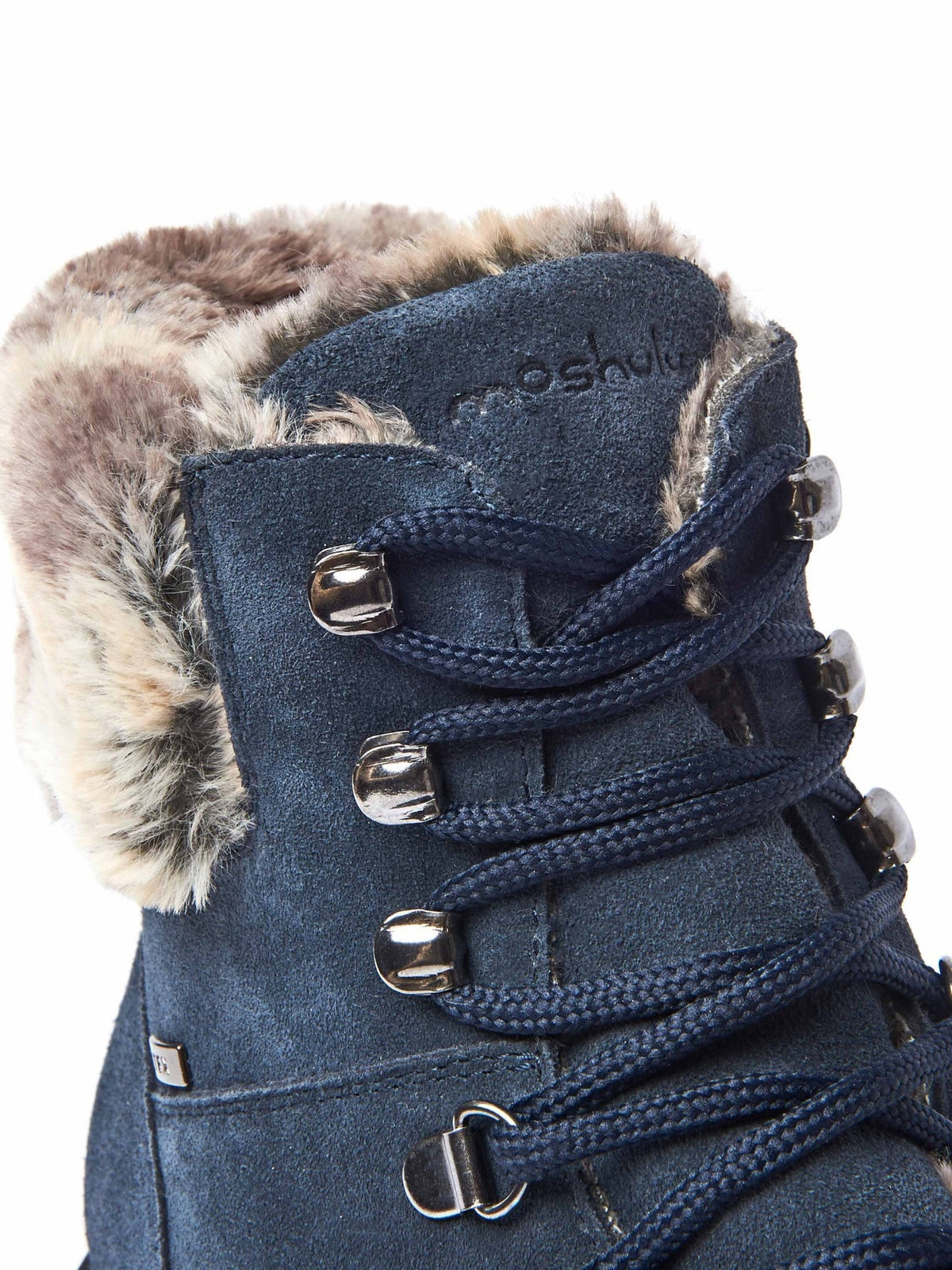 Brown faux fur lined walking boot - GABBY DRIFTWOOD BROWN NUBUCK
