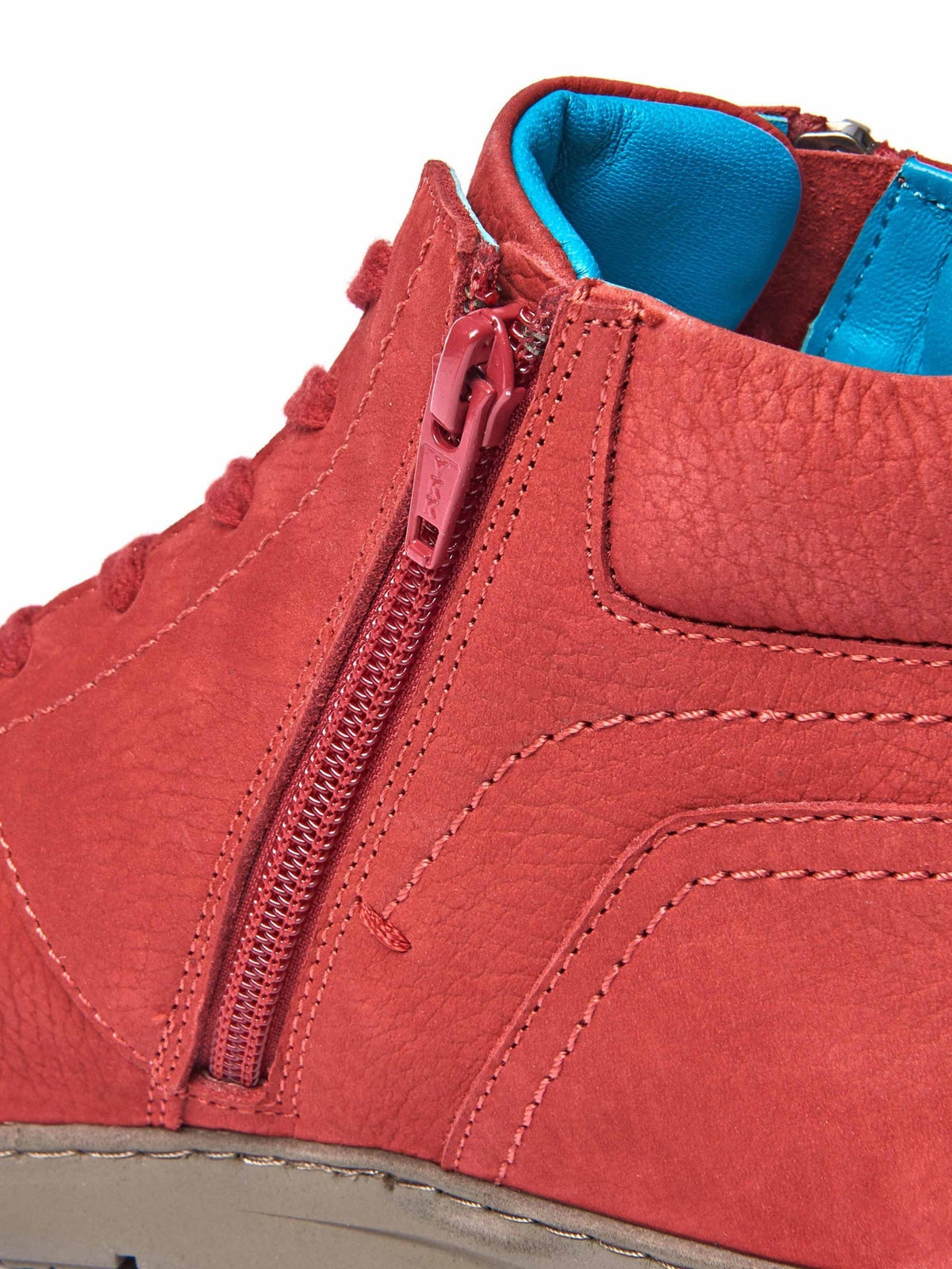 Brown adjustable ankle boot - SONJA 2 TAN NUBUCK