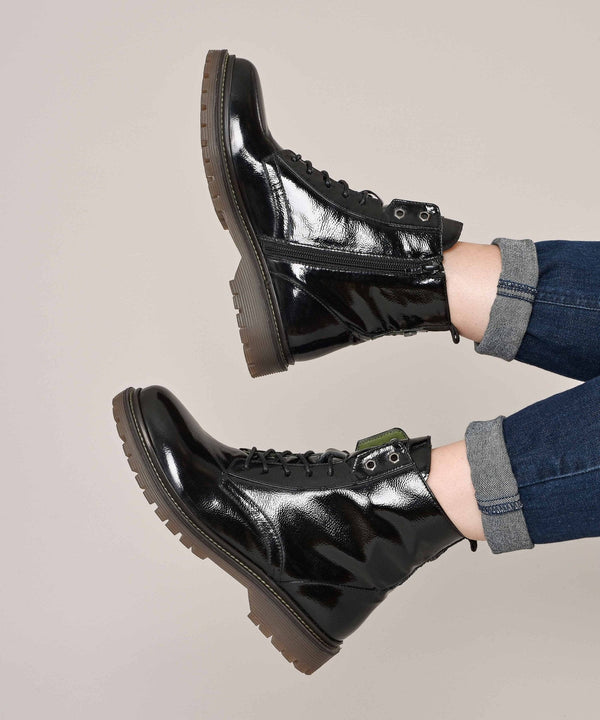 FIORD 4 BLACK PATENT