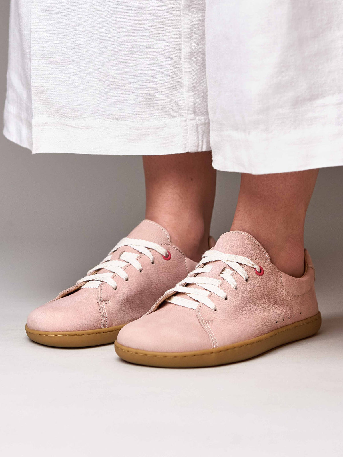 Pink ladies moccasin-style trainer - POLZEATH PINK LEMONADE NUBUCK
