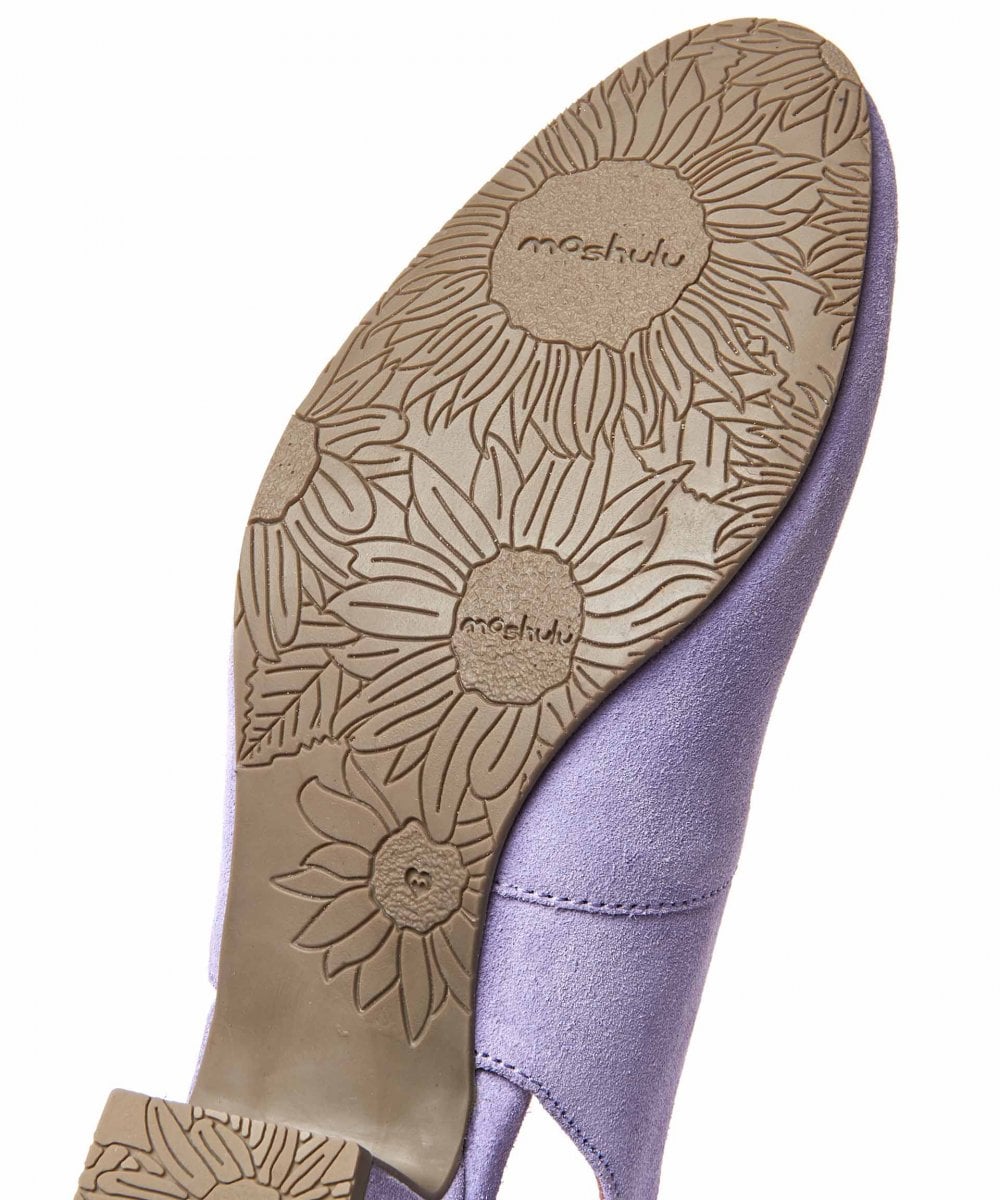 Purple Suede heeled shoes - VARZEA LILAC HAZE
